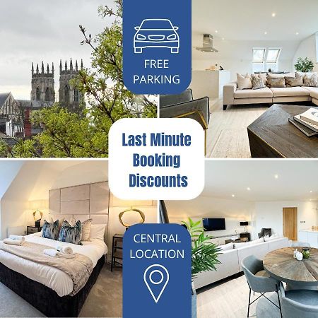 Free Parking - Central - Penthouse York Eksteriør billede